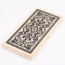 Нарды деревянные большие, настольная игра