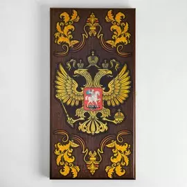 Нарды деревянные большие, настольная игра