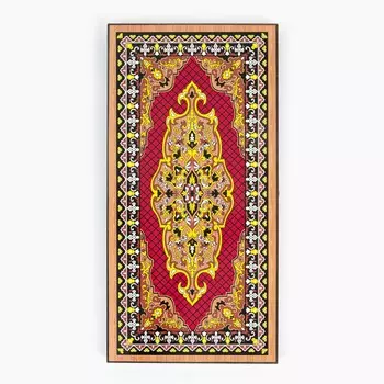 Нарды деревянные большие, настольная игра