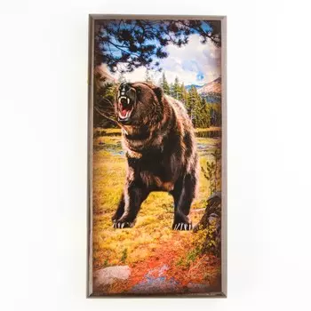 Нарды деревянные большие, настольная игра