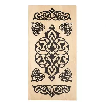 Нарды деревянные большие, настольная игра