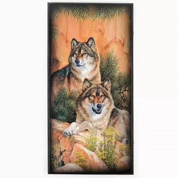 Нарды деревянные большие, настольная игра