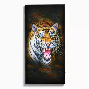 Нарды деревянные большие, настольная игра