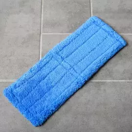 Насадка для плоской швабры доляна twist арт. 2803183, 2803182, 36×13 см, микрофибра, цвет голубой