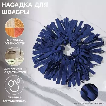 Насадка для швабры с отжимом - центрифугой