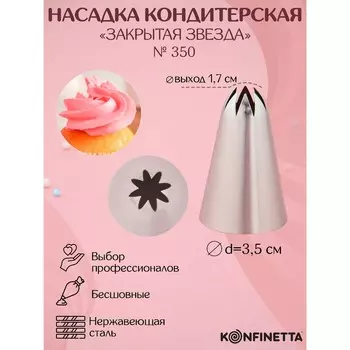 Насадка кондитерская konfinetta