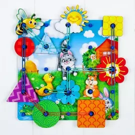 Настольная игра. геоборд с доп. элементами