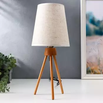 Настольная лампа с абажуром risalux