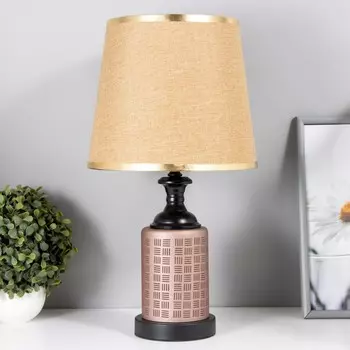 Настольная лампа берта e27 40 вт черный 252542.5 см risalux