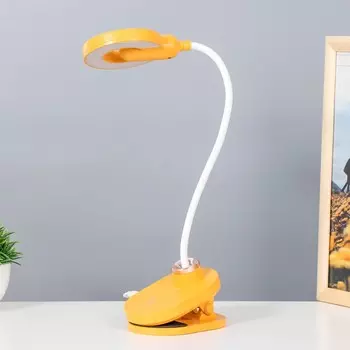 Настольная лампа на прищепке