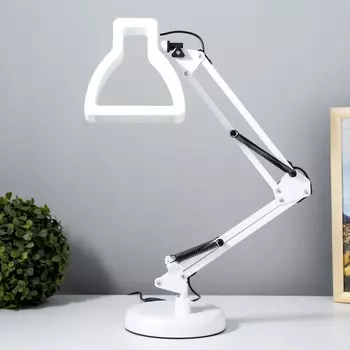 Настольная лампа санлайт led 4вт usb 3000-6000k белый 14,5х16х58 см