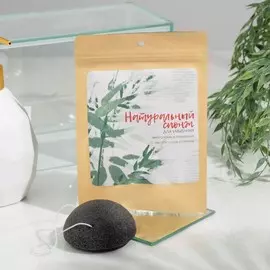 Конжаковый спонж для умывания