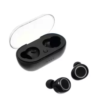 Наушники беспроводные luazon vbt 1.20, вакуумные, bluetooth 5.0, 40/300 мач, черные