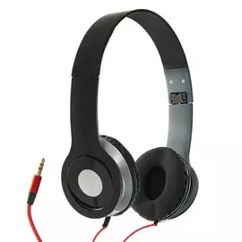 Наушники luazon w-11, накладные, складные, чёрные