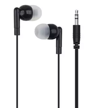 Наушники luazon w-23, вакуумные, черные