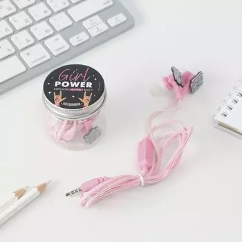 Наушники вакуумные в банке