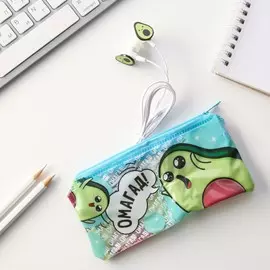 Наушники вакуумные в косметичке