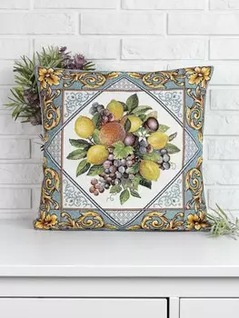 Наволочка "Фруктовое ассорти", 45х45 см