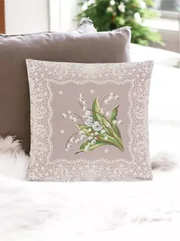 Наволочка "Ландыши", 45х45 см