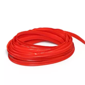 Неоновая нить cartage для подсветки салона, адаптер питания 12 в, 5 м, красный