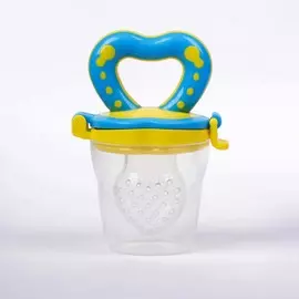 Ниблер с силиконовой сеточкой basic, цвет голубой