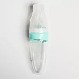 Ниблер силиконовый, с силиконовой сеточкой, цвет бирюзовый