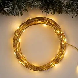 Нить rosa. ip20, 12 м н.з. led(1608)-125-12v, фиксинг, т-белый