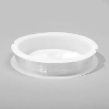 Нить силиконовая (резинка) d=0,4 мм, l=20 м, цвет прозрачный