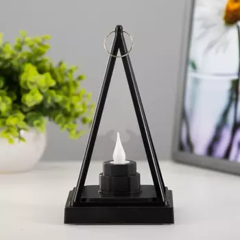 Светодиодная свеча в подсвечнике risalux