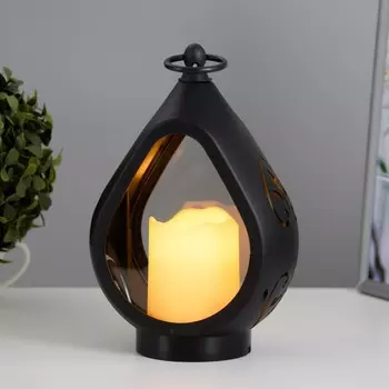 Светодиодная свеча в подсвечнике risalux