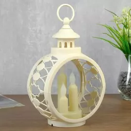 Светодиодные свечи в подсвечнике risalux