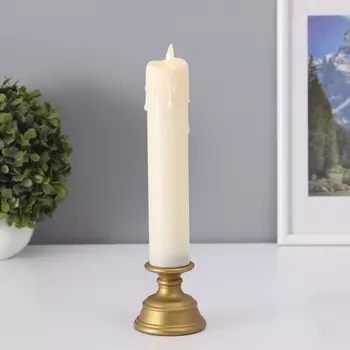 Светодиодная свеча в подсвечнике risalux