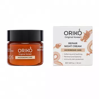 Ночной крем для лица, восстанавливающий микробиом кожи