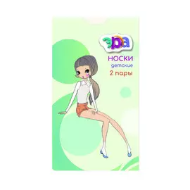 Носки детские ЭРА "Горошки" 40