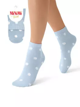 Носки MINI TREND 4209 с высокой резинкой в горошек