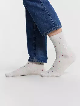 Носки мужские серые высокие