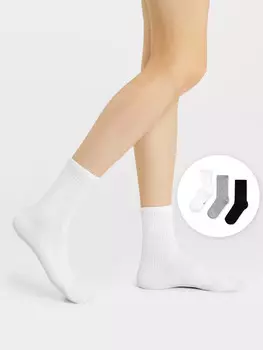 Носки женские мультипак (3 пары)