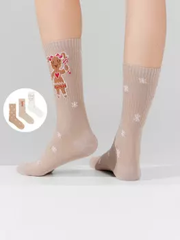 Носки женские в наборе, 3 пары