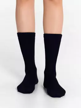 Носки женские высокие черные