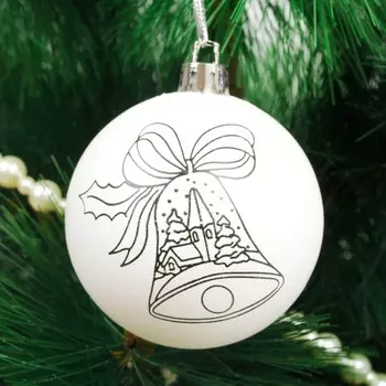 Ёлочный шар под роспись