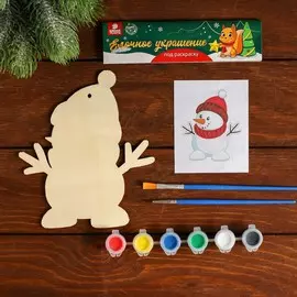 Ёлочное украшение под роспись