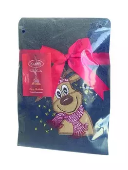 Новогоднее полотенце махровое