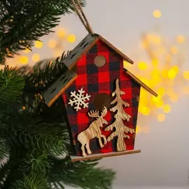 Новогодний декор с подсветкой