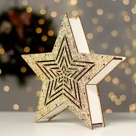 Новогодний декор с подсветкой