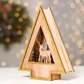 Новогодний декор с подсветкой