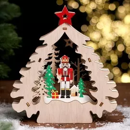 Новогодний декор с подсветкой