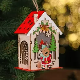 Новогодний декор с подсветкой