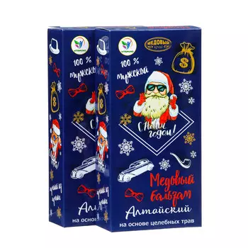 Новогодний медовый бальзам алтайский