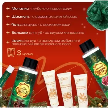 Новогодний подарочный набор косметики