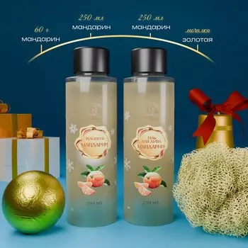 Новогодний подарочный набор косметики